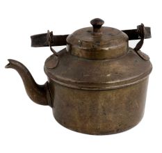 Brass Vintage Kettle Used To Craft And Decor Idea For Home And Office