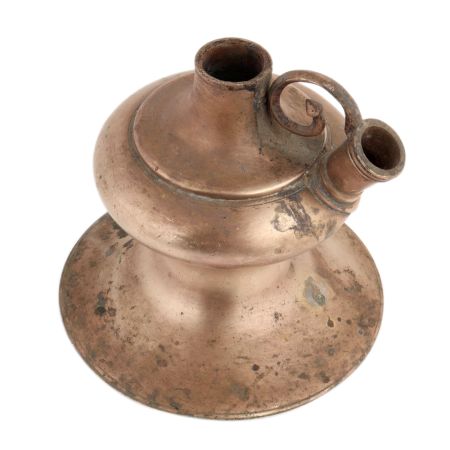 Vintage Hookah Base From North India Art