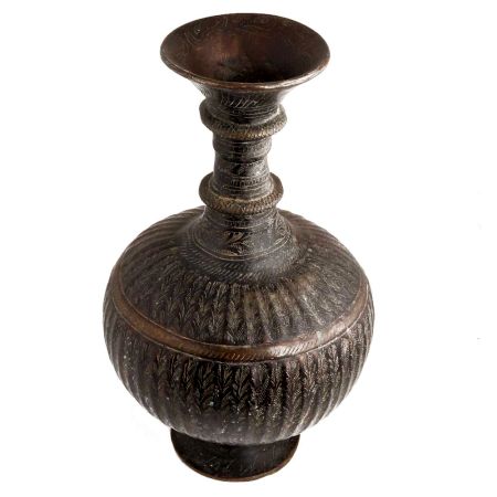 Flowerpot Carved In Islamic Art