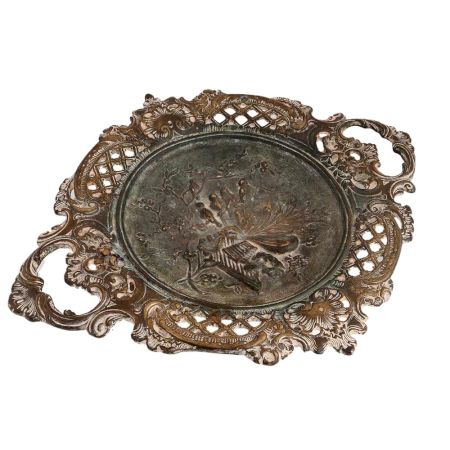 Fruit Tray In English Art In Fine Work