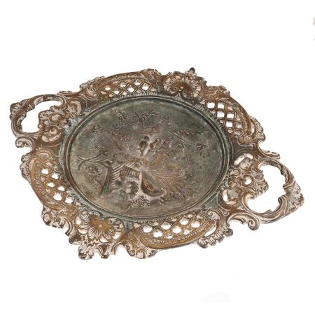 Fruit Tray In English Art In Fine Work