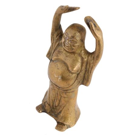 Happy Budha Standing With Arms Up