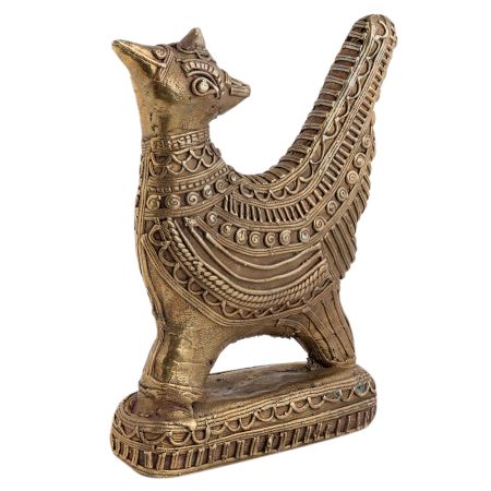 Tribal Decorative Bird on Stand- A Perfect Decor Piece