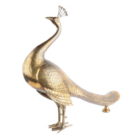 Big Peacock With Fine Carving- Beautifully Designed