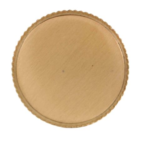Handmade Round Golden Champagne Door Knob
