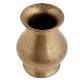Holy Water Pot Plain In Brass