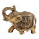 Elephant With Figure Laxmi & Ganesha Big
