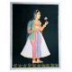 Handmade Canvas Painting Of Mughal Queen Mumtaz Mahal
