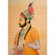 Indian Canvas Painting Of Mughal Emperor Jahangir