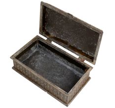 Vintage Rectangular Shape Box In English Art
