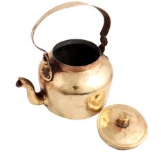 Handmade Brown Copper Kettle Tea Pot