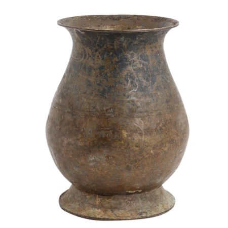 Hand made Brown Brass Kindi Water Pot For Temple Or Worship