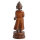 Handmade Copper Finish Brass Standing Buddha Statue