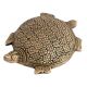 Handmade Golden Polished Brass Metal Turtle Statue