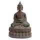 Handmade Brown Brass Buddha Statue In Bhumisparsha Mudra