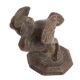 Handmade Brown Brass Flying Bird Statue  Home Decoration