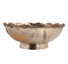 Bowl Carved From Brass For Home Decor Projects