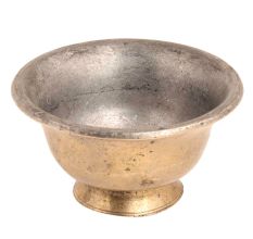 Handmade Golden Brass Serving Pedestal  Cup