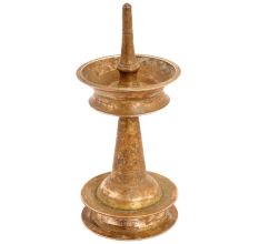 Handmade Brown Brass Oil Lamp For Diwali Decoration