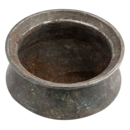 Handmade Brown Brass Handi Punjabi Patili