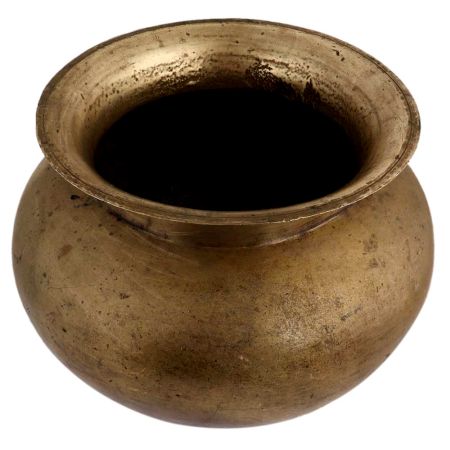 Brass Antique Pot Plain For Home Improvement