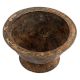 Handmade Heavily Patinated Brass Bowl