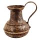 Handmade Brown Patina Finish Brass Islamic Jug And Long Handle