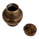 Handmade Antique Brass kamandal Pot For Storing Gangjal
