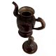 Handmade Black Copper Chinese Tea Pot  With Dragon Handles
