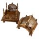 Brass Crafted Temple Decor Small For Home And Pooja Room