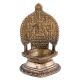 Handmade Brown Brass Ashtalakshmi VilakkuÂ Oil Lamp