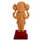 Holy Standing Ganesha Statue In Wood