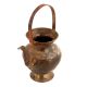Handmade Patinated Brass Kamandalam Hindu Spiritual Pot