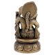 Holy God Ganesha Statue In Antique Brass