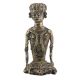 Man Drummer Statue In Antique Brass
