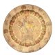 Beautiful Mughal Style Decor Plate In Brass