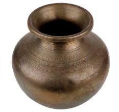 Handmade Antique Brass Made Hindu Water Pot Or Lota