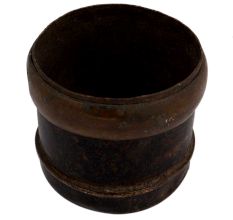 Handmade Brown Patina Rich Indian Brass Measuring Seer Cup
