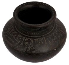 Handmade Black Brass Water Pot Or Lota