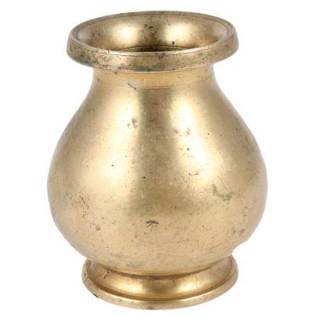 Handmade Golden Brass Water Storage Pot