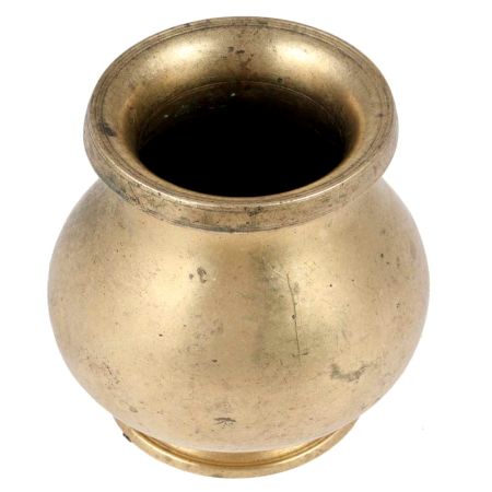 Handmade Golden Brass Water Storage Pot
