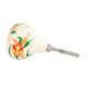 White & Yellow Colourful Wooden Knob