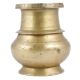 Handmade Antique Golden Brass Unusual Design South Indian Water Pot