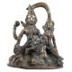 Handmade Blackened Brass Lord Shiv Pariwar Statue