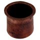Handmade Brown Copper Panch PatraÂ Cup Pooja Accessory