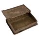 Hand Carved Book Shaped Storage Box