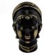Handcrafted Black Brass Gangaur Gauri Face Statue Parvati