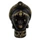 Handmade Black Brass Goddess Gauri Face For worship Gangaur