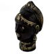 Handmade Black Brass Goddess Gauri Face For worship Gangaur