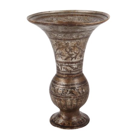 Brass Indo Muslim Style Vase